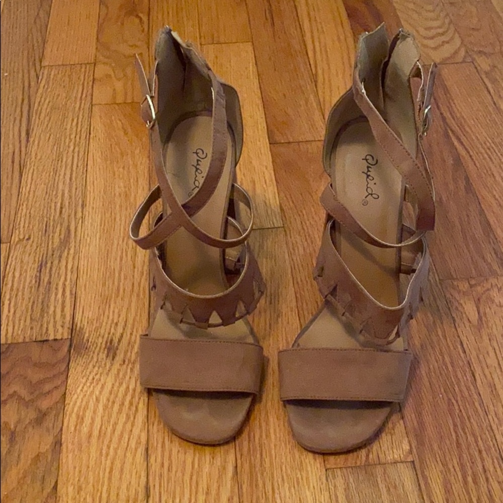 Qupid Summery high-heel sandal